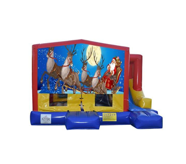 Christmas #3 Small External Slide Jumping Castle