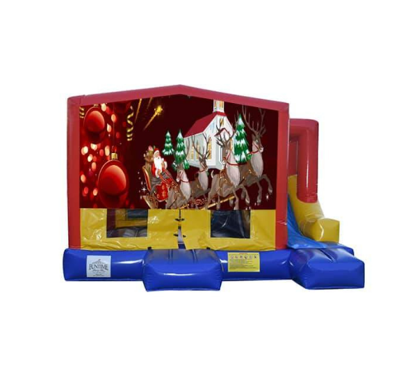 Christmas #6 Small External Slide Jumping Castle