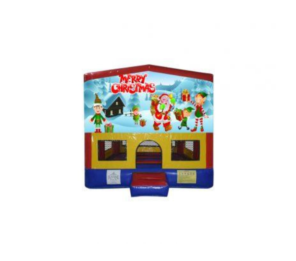 Christmas #8 Small Square Jumping Castle