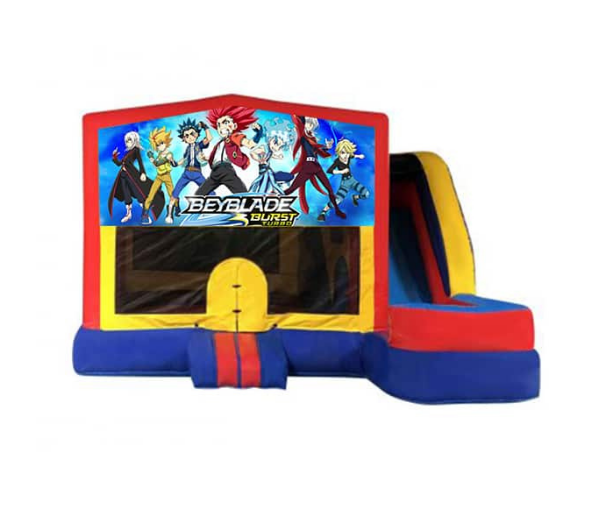 Beyblade Medium External Slide Jumping Castle