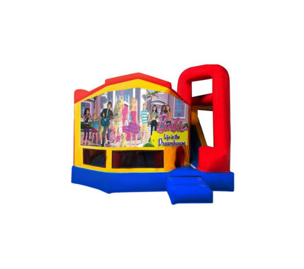Barbie Medium Internal Slide Jumping Castle