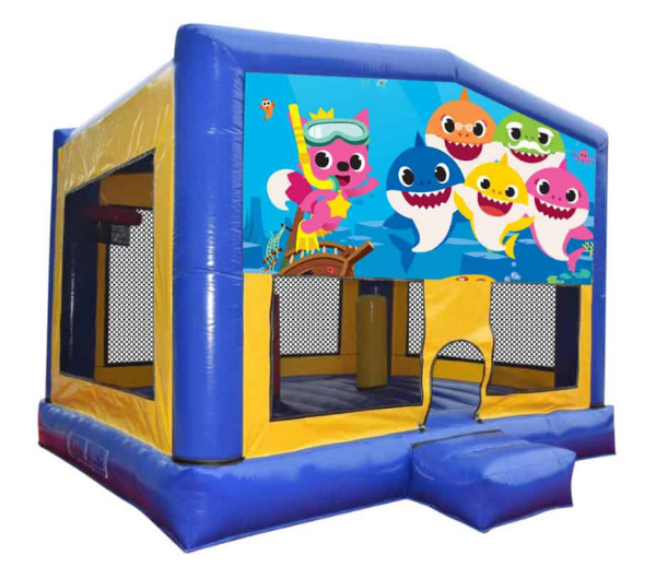 Baby Shark Medium Combo Jumping Castle