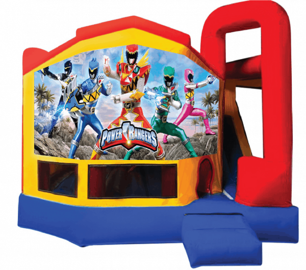 Power Rangers Medium Internal Slide Jumping Castle – Jumping Castle ...